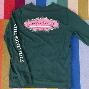 Vineyard Vines Christmas Long Sleeve Tee! Size S